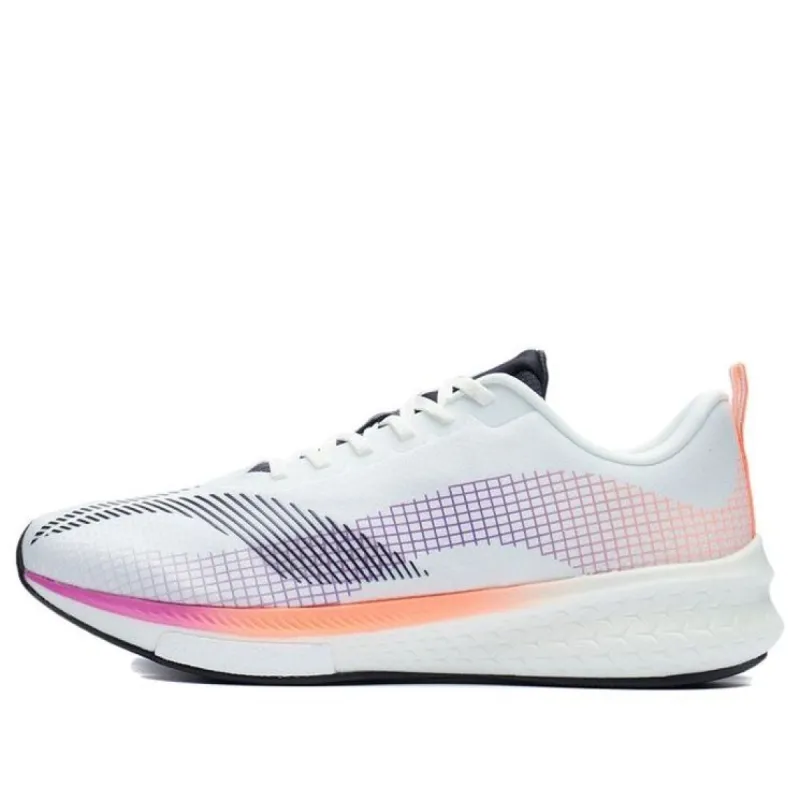 Li-Ning Dark Horse 5 'White Purple Orange' ARMR015-1 sold by KicksCrew