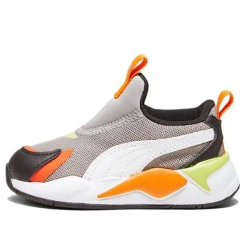 (TD) Puma RS-X3 Slip-On 'Grey Rickie Orange' 309677-11 sold by KicksCrew