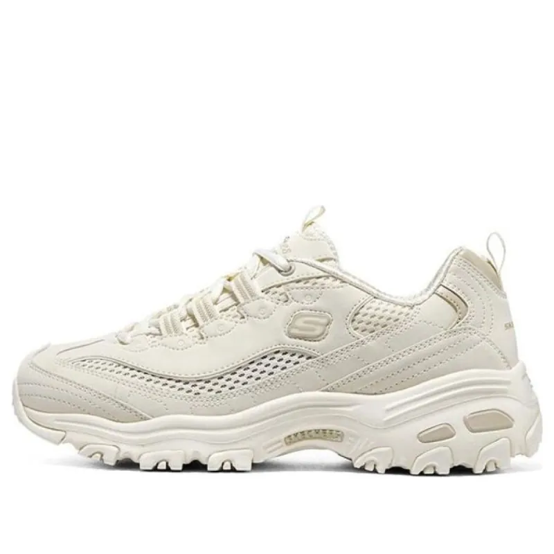 (WMNS) Skechers D'LITES 1.0 'Cream White' 896193-OFWT sold by KicksCrew