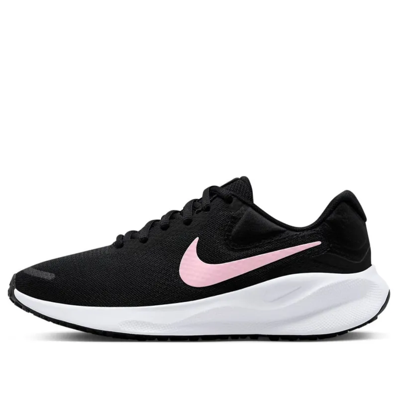 (WMNS) Nike Revolution 7 'Black Soft Pink' FB2208-004 sold by KicksCrew
