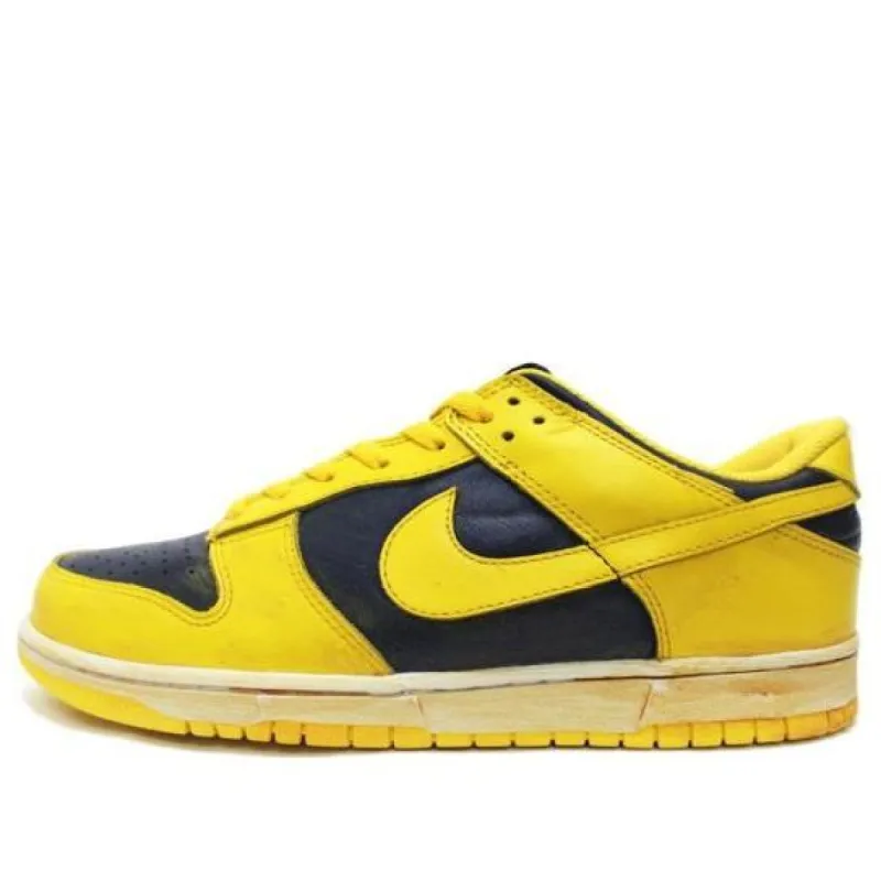 Nike Dunk Low Vintage 'Varsity Maize Midnight Navy' 446242-700 sold by KicksCrew