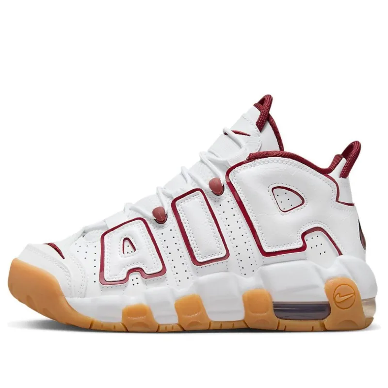 (GS) Nike Air More Uptempo 'Team Red Gum' FJ2846-100 sold by KicksCrew