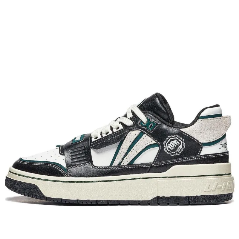 Li-Ning BadFive Rookie Low 'Black Green White' ABCT061-1 sold by KicksCrew