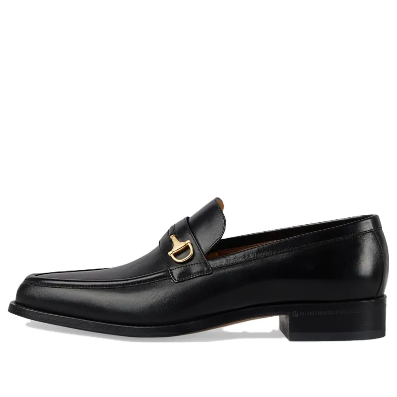 Gucci Horsebit Flat Loafers 'Black' 757774-AFE00-1000 sold by KicksCrew