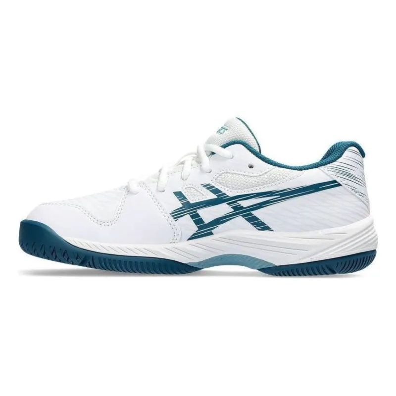 (GS) ASICS Gel Game 9 'White Restful Teal' 1044A052-102 sold by KicksCrew