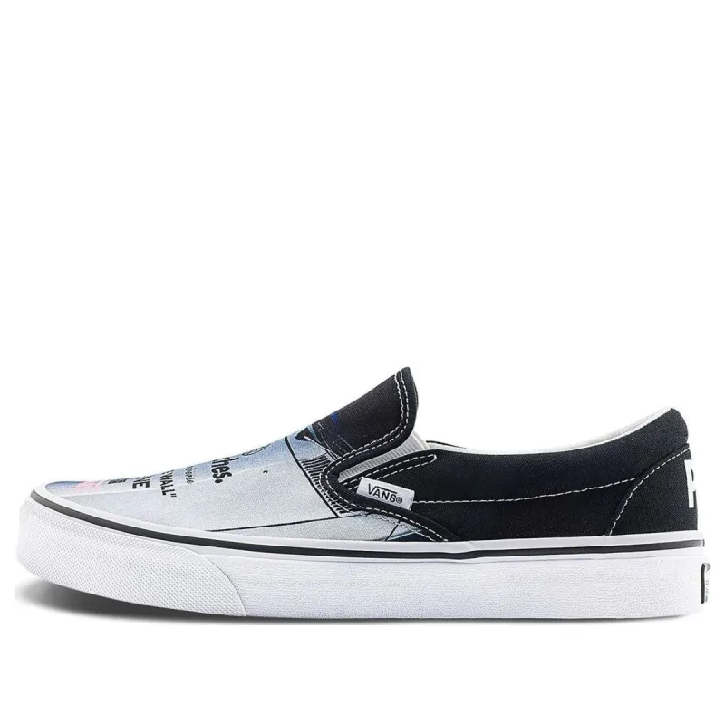 Vans x Peaches Classic Slip-On 'Black White' VN0A5JLXBPB sold by KicksCrew