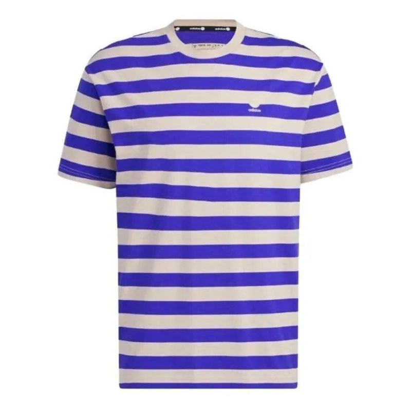 Adidas Neo Essentials YD T-Shirts 'Blue White' IA4976 sold by KicksCrew