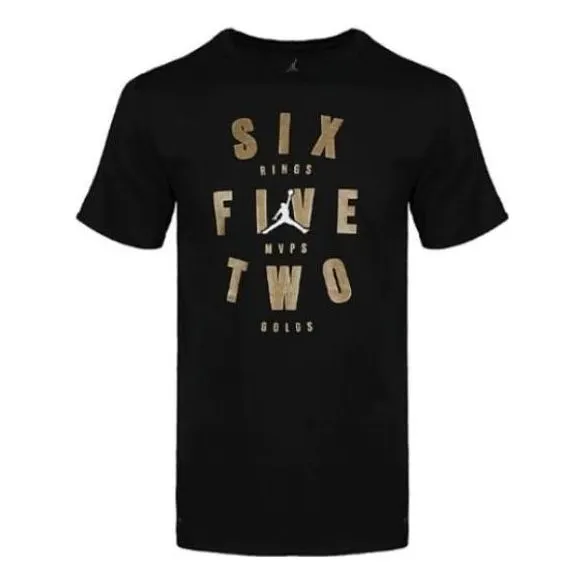 Air Jordan Six Five Two T-shirt 'Black' 939613-010 sold by KicksCrew