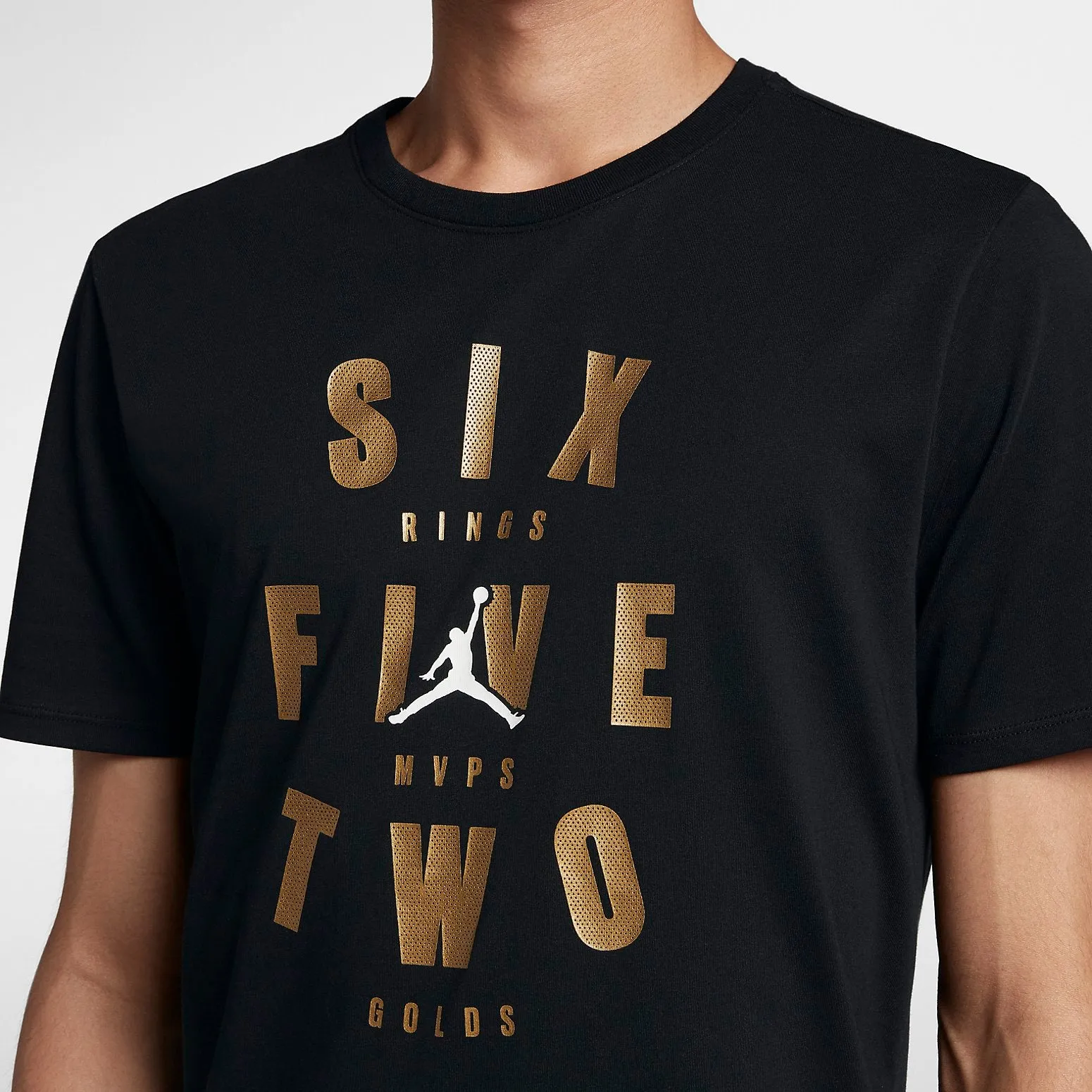 Air Jordan Six Five Two T-shirt 'Black' 939613-010 sold by KicksCrew product image thumbnail 3