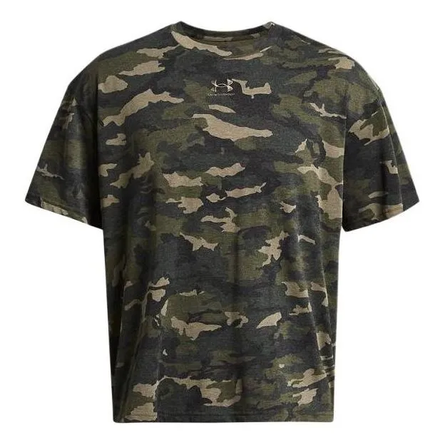 Under Armour Training Graphic T-shirt 'Camo Green' 1382897-391 sold by KicksCrew