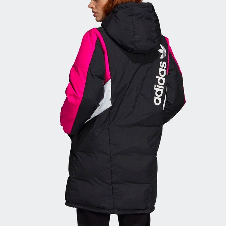 (WMNS) Adidas Originals Down Jacket Long 'Black Pink' EC2184 sold by KicksCrew product image thumbnail 3