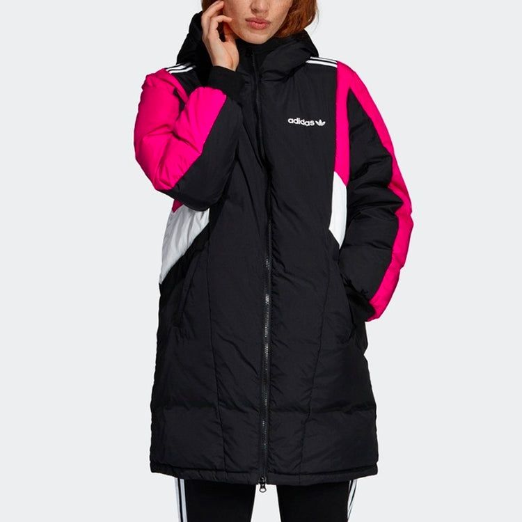 (WMNS) Adidas Originals Down Jacket Long 'Black Pink' EC2184 sold by KicksCrew product image thumbnail 2