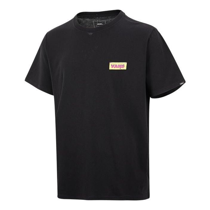 Vans Print Artist Collaboration T-shirt 'Black' VN0A7TQNBLK sold by KicksCrew
