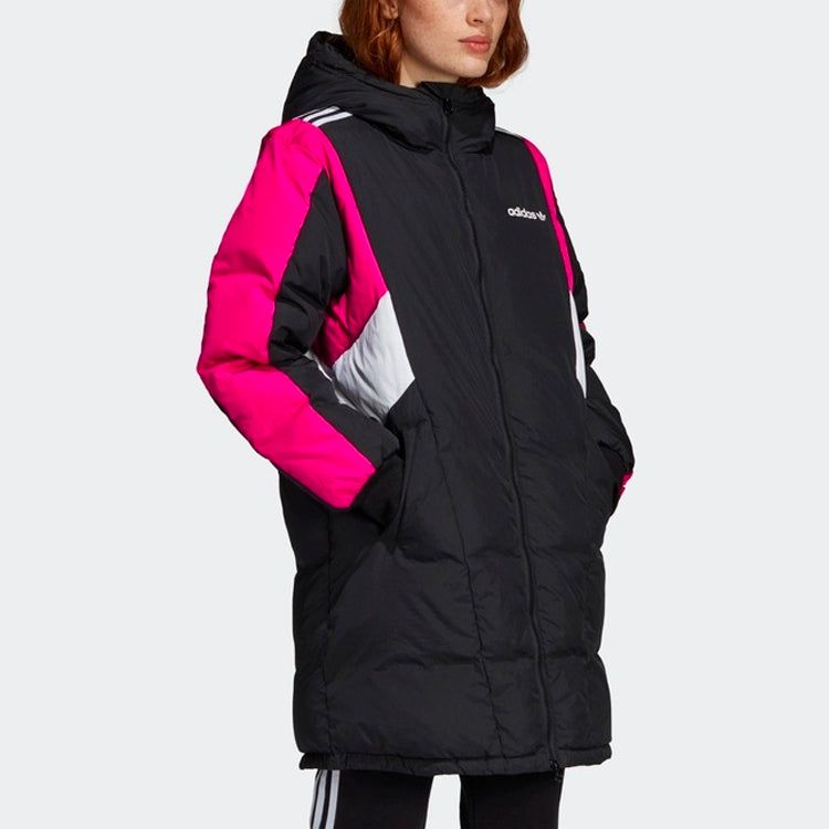 (WMNS) Adidas Originals Down Jacket Long 'Black Pink' EC2184 sold by KicksCrew product image thumbnail 5