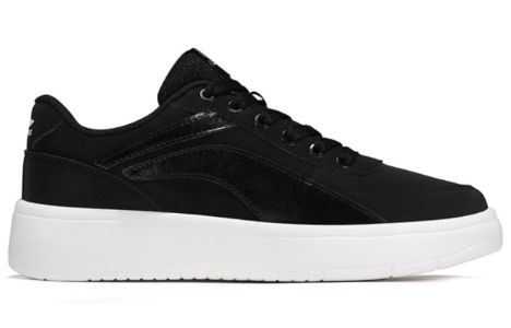 (WMNS) Li-Ning Classic Skateboarding 'Black White' AGCR470-3 sold by KicksCrew