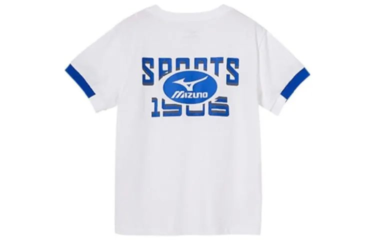 (GS) Mizuno Logo Casual T-shirt 'White' T2101 sold by KicksCrew product image thumbnail 2