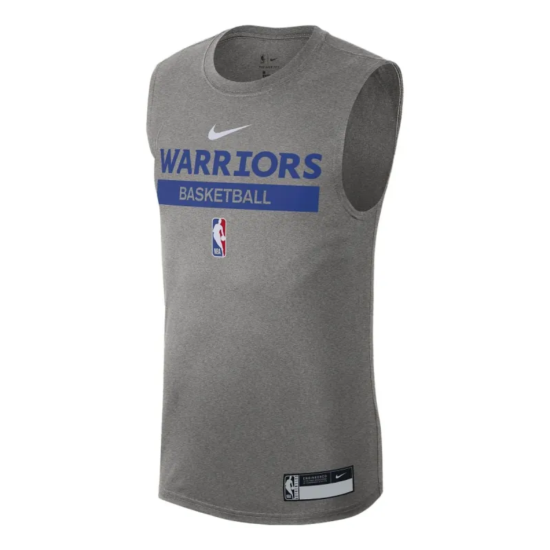 Nike x NBA Golden State Warriors Training Jerseys 'Grey' DR6765-063 sold by KicksCrew