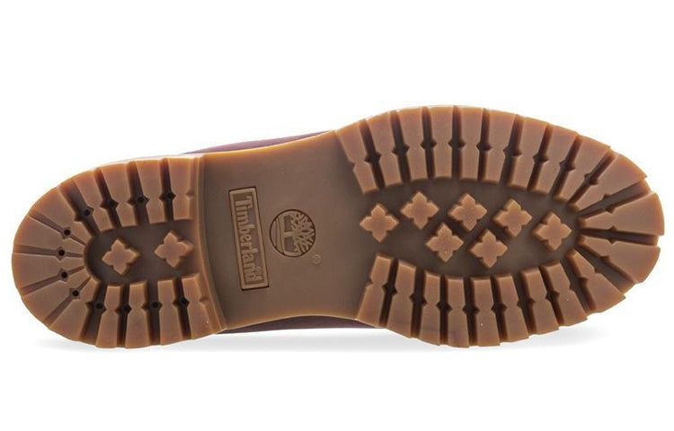 Timberland Premium 6 Inch Double Collar Waterproof 'Burgundy Nubuck' A1ZK8 sold by KicksCrew product image thumbnail 5