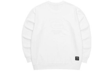 Skechers Sport Letter Crew Sweater 'White Pink' L321U139-0019 sold by KicksCrew