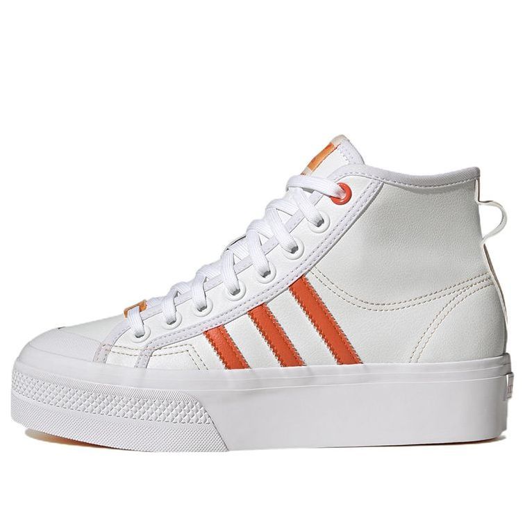 (WMNS) adidas Nizza Platform Mid Vegan 'White' GY1897 sold by KicksCrew