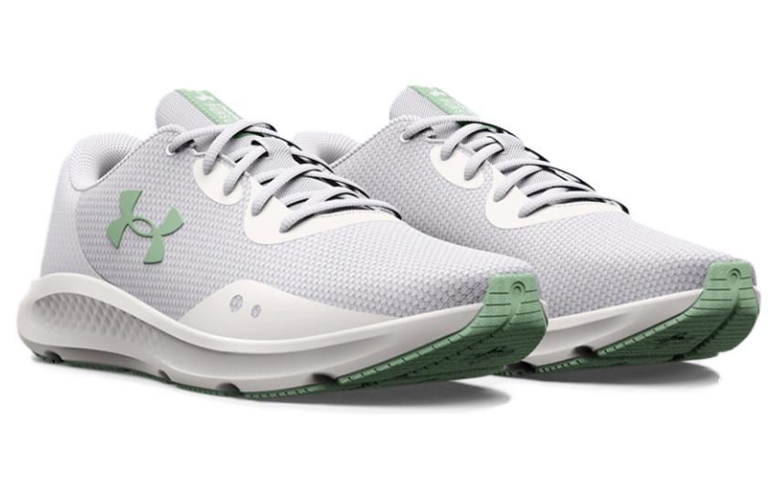 (WMNS) Under Armour Charged Pursuit 3 Twist 'White Green' 3026692-100 sold by KicksCrew product image thumbnail 3