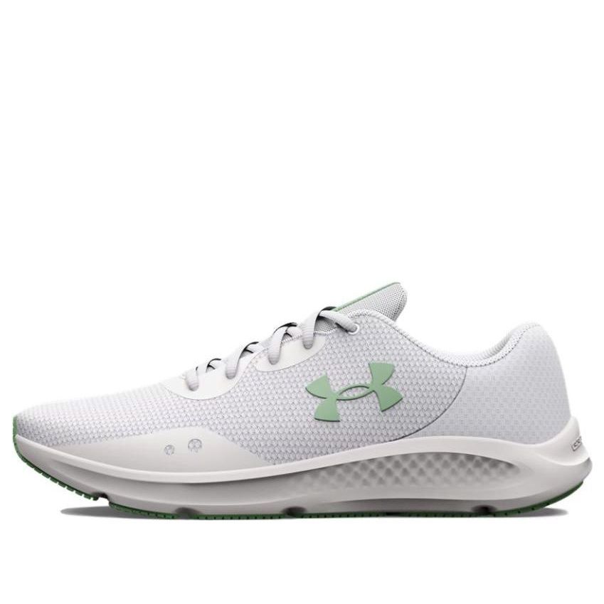 (WMNS) Under Armour Charged Pursuit 3 Twist 'White Green' 3026692-100 sold by KicksCrew