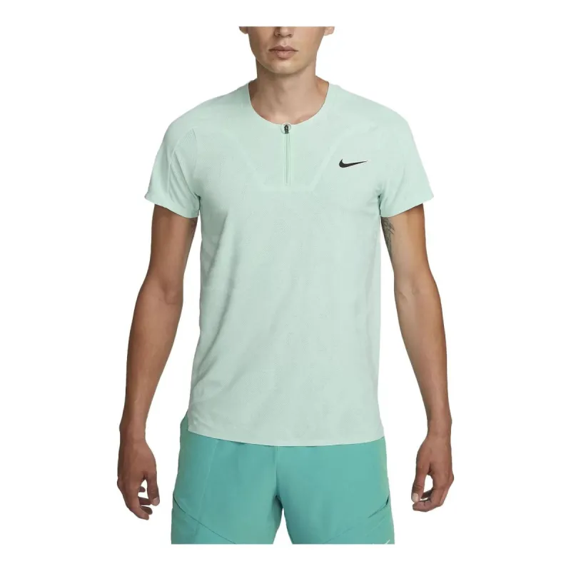 Nike Court Dri-FIT ADV Slam Tennis Polo T-shirt 'Jade Ice Black' DX5523-346 sold by KicksCrew