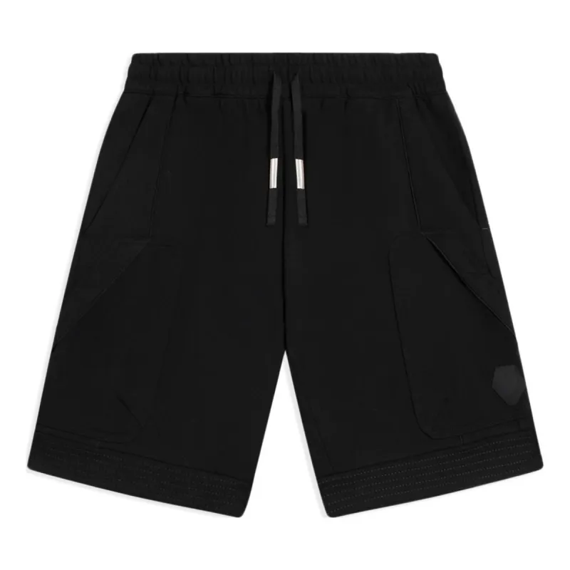 Li-Ning x Jackie Chan Kungfu Graphic Shorts 'Black' AKSSA71-1 sold by KicksCrew
