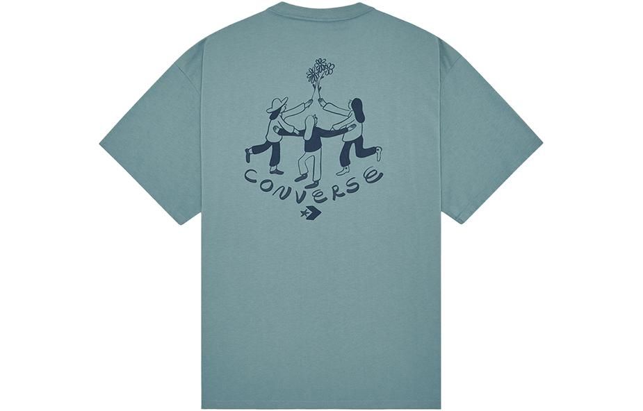 Converse Flower Friends Tee 'Blue' 10024757-A03 sold by KicksCrew product image thumbnail 2