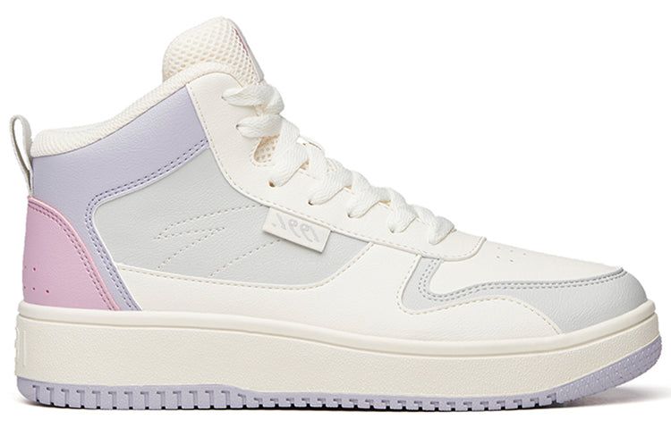 (WMNS) ANTA Lifestyle Series Skate Shoes 'White Purple Grey' 922038010-18 sold by KicksCrew product image thumbnail 2