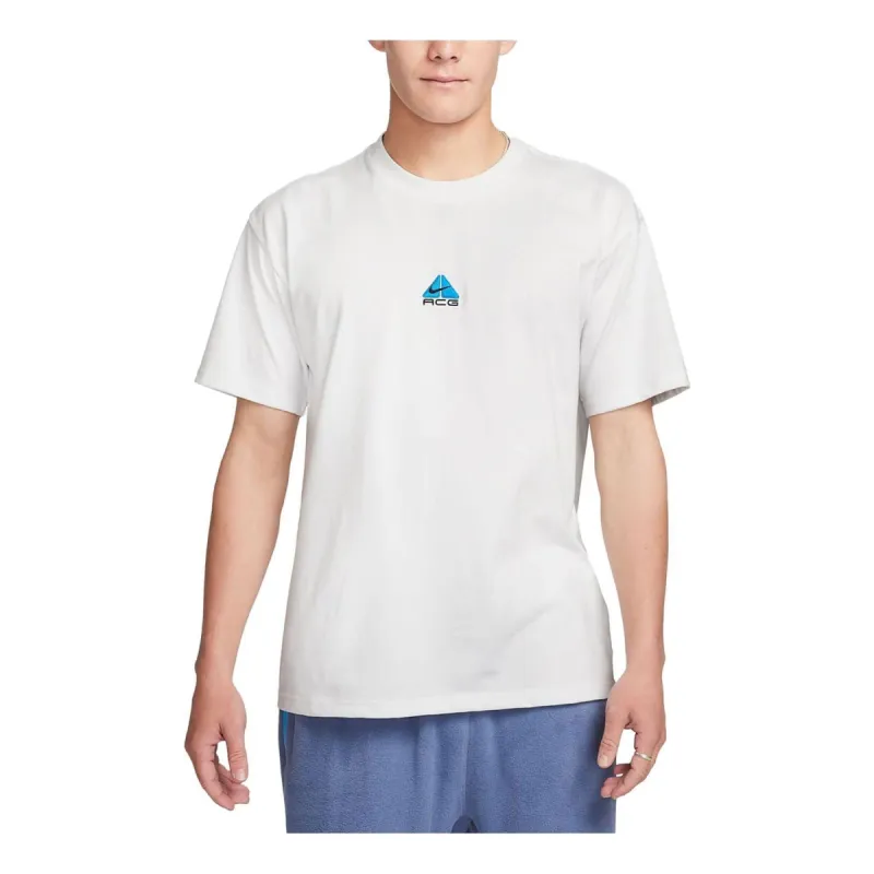 Nike Acg Short Sleeve Tee 'White' DQ1816-122 sold by KicksCrew