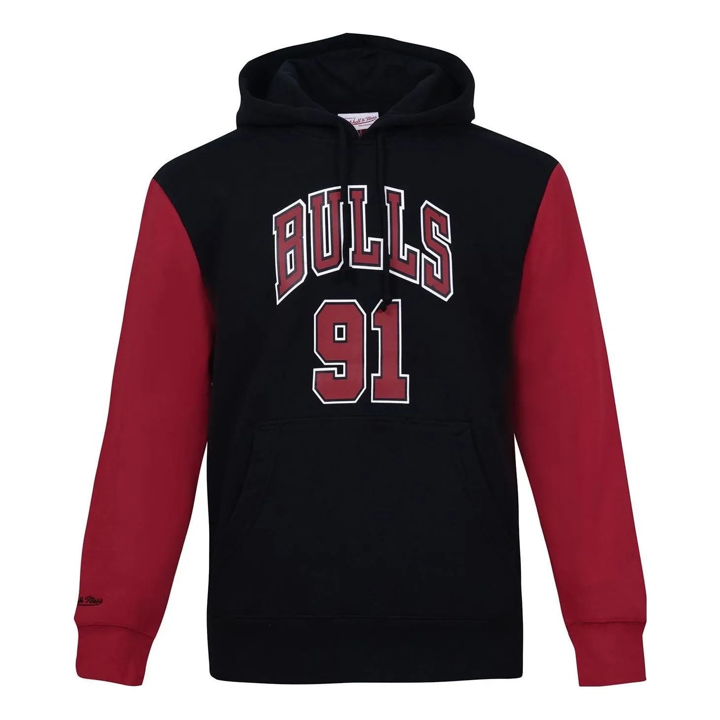Mitchell & Ness Chicago x NBA Chicago Bulls Hoodie 'Dennis Rodman 1996' FNNP3417-CBU96DRDBKRD sold by KicksCrew