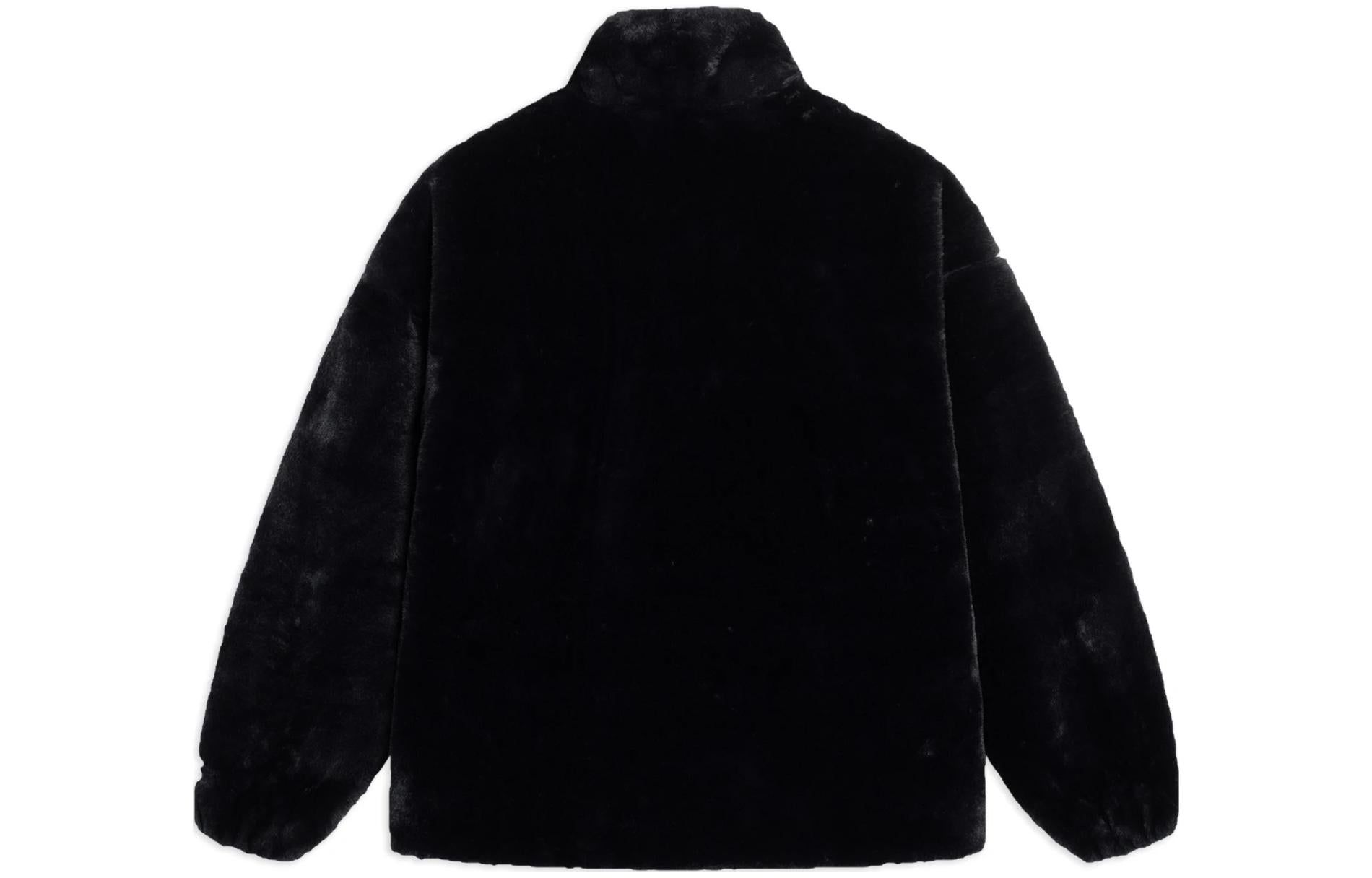 Li-Ning Big Logo Polar Fleece Jacket 'Black White' AFDSD61-1 sold by KicksCrew product image thumbnail 2