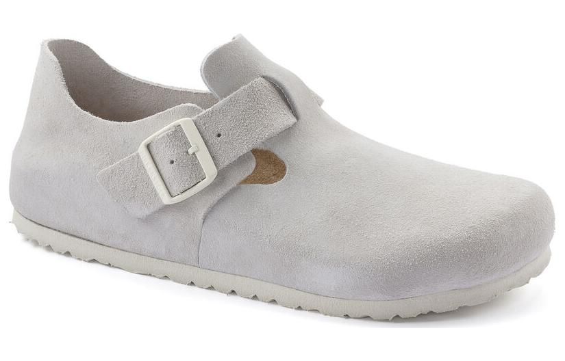Birkenstock London Suede Leather Narrow Fit 'Antique White' 1024626 sold by KicksCrew product image thumbnail 2