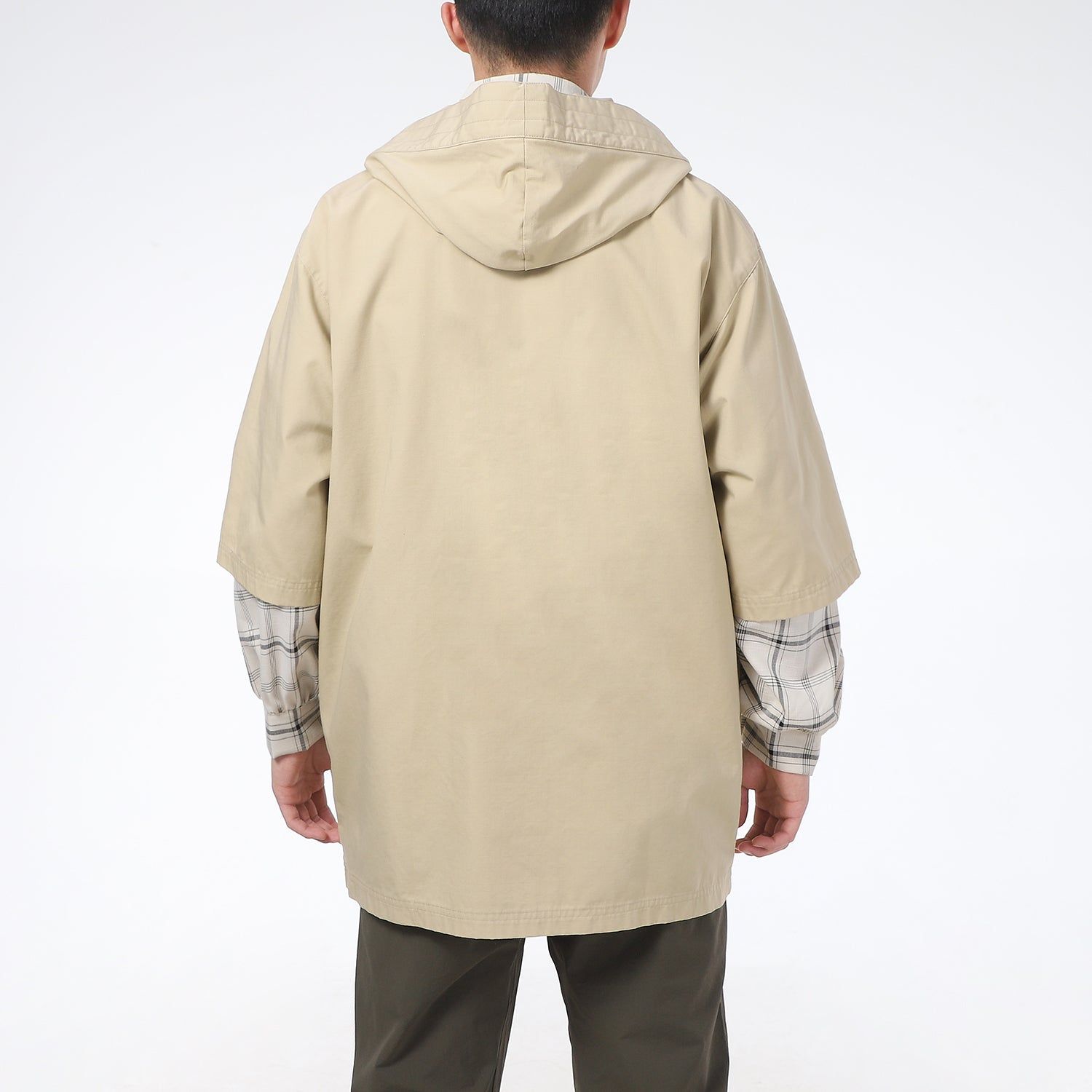 Puma Loose Hooded Casual Sports Short sleeved Jacket 'Beige' 533733-12 sold by KicksCrew product image thumbnail 5