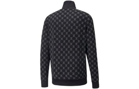 Puma T7 Printed Full Zip Track Jacket 'Black' 537716-01 sold by KicksCrew