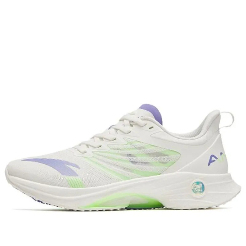 (WMNS) ANTA Mach 3 'White Green Purple' 122325583-2 sold by KicksCrew