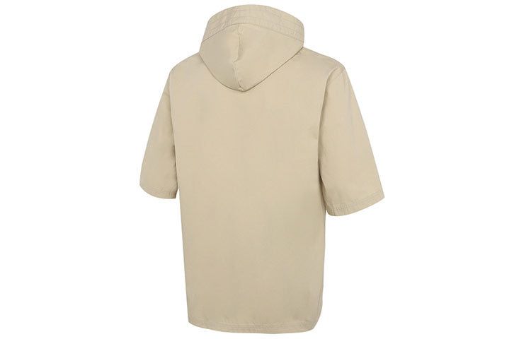 Puma Loose Hooded Casual Sports Short sleeved Jacket 'Beige' 533733-12 sold by KicksCrew product image thumbnail 2