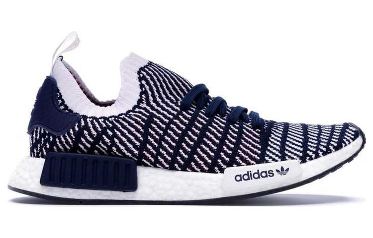 adidas NMD_R1 STLT Primeknit 'Navy White Red' D96821 sold by KicksCrew product image thumbnail 3