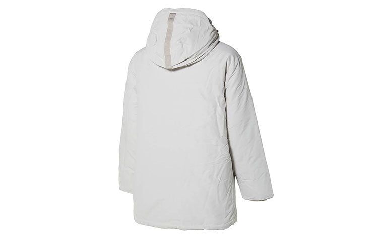 Puma Non Quilted Mid Down Jacket 'White' 929797-02 sold by KicksCrew product image thumbnail 2