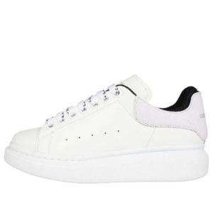 (WMNS) Alexander McQueen Oversized Sneakers 'White Pink Black' 697103WICYA8876 sold by KicksCrew