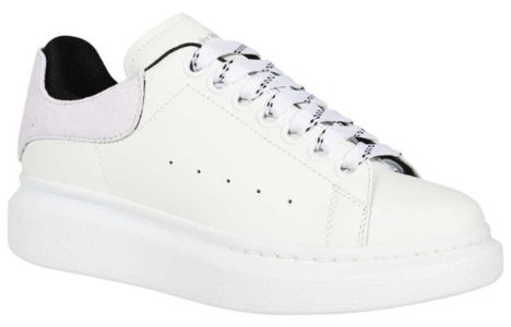 (WMNS) Alexander McQueen Oversized Sneakers 'White Pink Black' 697103WICYA8876 sold by KicksCrew