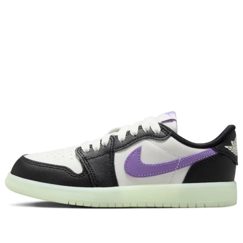 (PS) Air Jordan 1 Low Retro 'Black Raspberry' HF0411-001 sold by KicksCrew