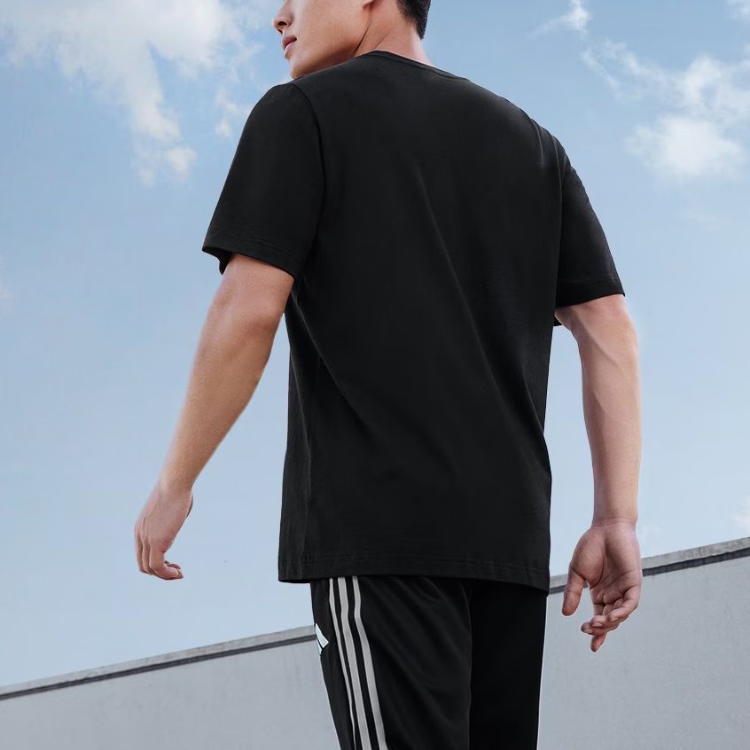 Adidas X Messi GOAT Graphic SS T-Shirts 'Black' JD7127 sold by KicksCrew product image thumbnail 4