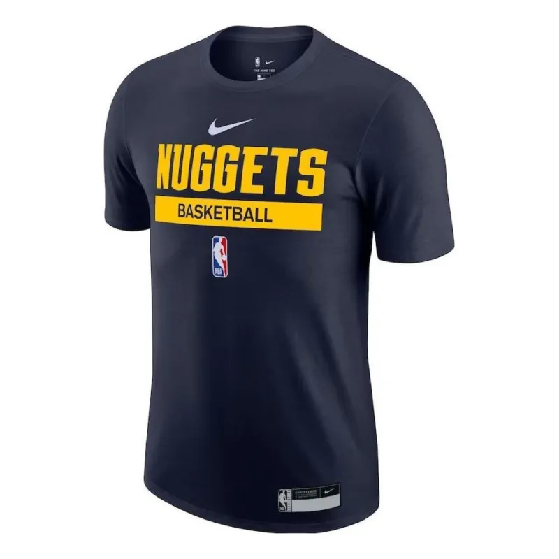 Nike x NBA Denver Nuggets T-Shirts 'Black' DR6461-419 sold by KicksCrew