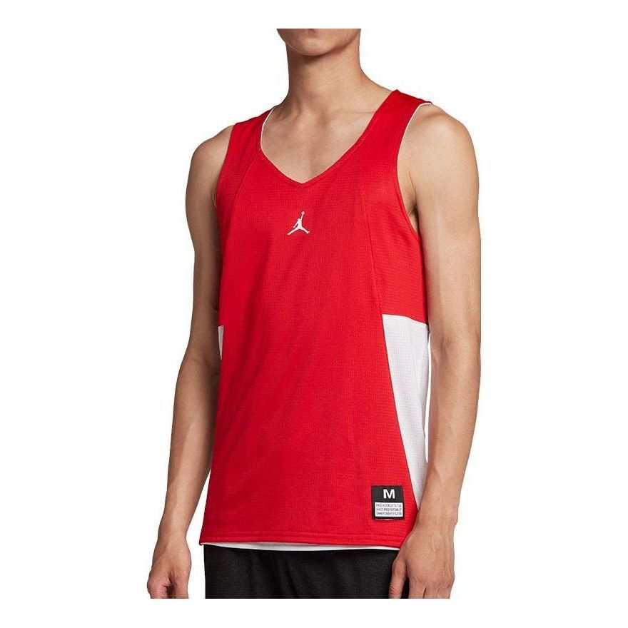 Air Jordan Flight Reversible Tank 'Red' 865849-657 sold by KicksCrew