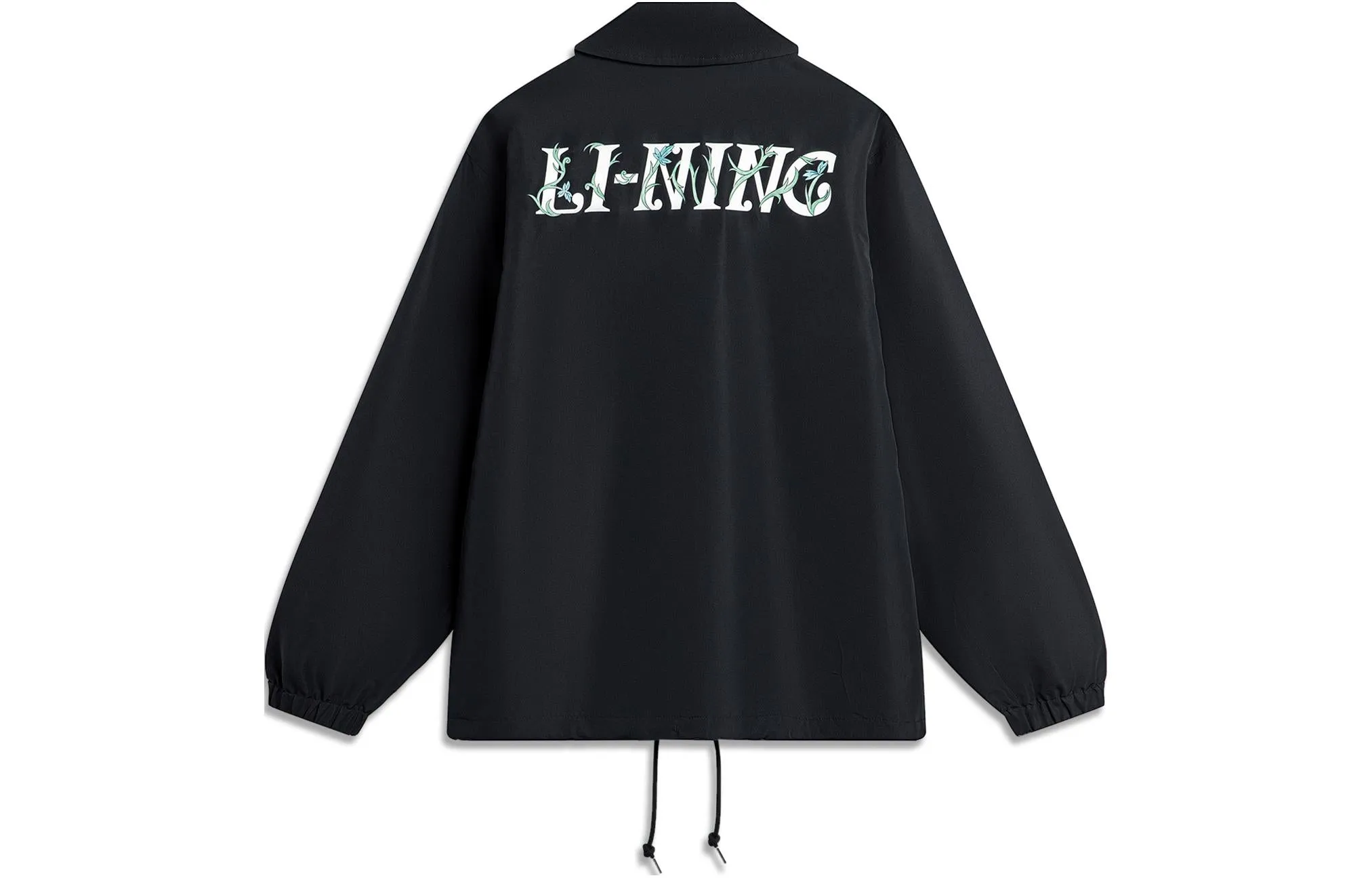 Li-Ning Graphic Coach Jacket 'Black' AFDU365-2 sold by KicksCrew product image thumbnail 2