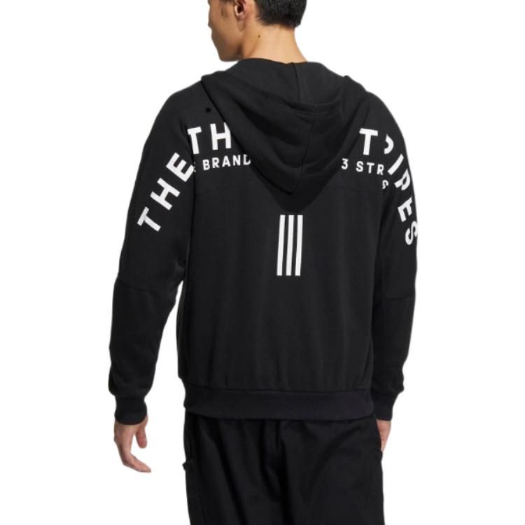Adidas Word SWT Full-Zip Hoodie 'Black' IA9435 sold by KicksCrew product image thumbnail 5