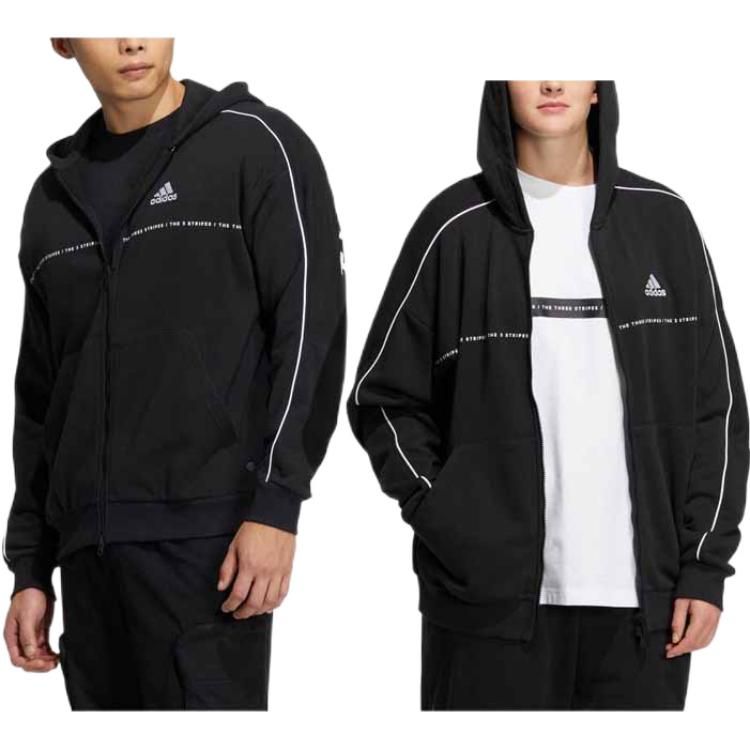 Adidas Word SWT Full-Zip Hoodie 'Black' IA9435 sold by KicksCrew product image thumbnail 2