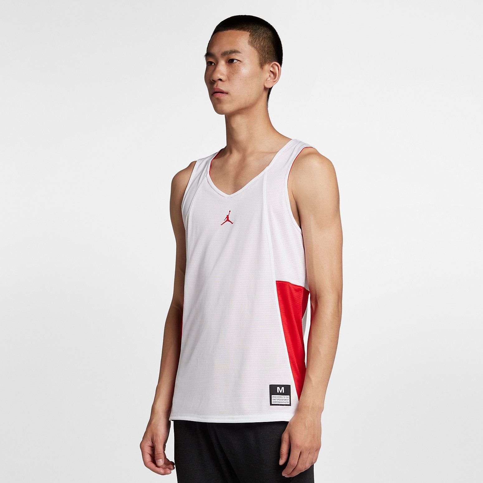 Air Jordan Flight Reversible Tank 'Red' 865849-657 sold by KicksCrew product image thumbnail 2